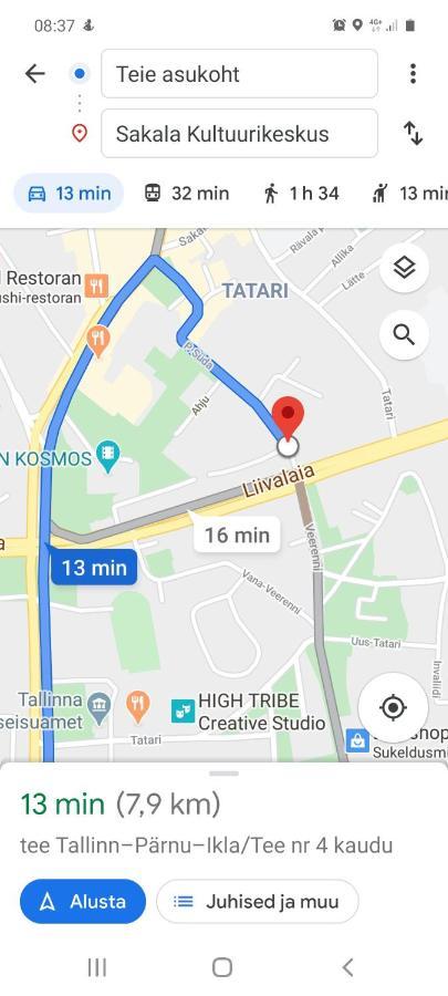 3 Room Central Apartmend 90M2 Parking For One Car Fifth Floor And The Building Does Not Have An Elevator Reval Esterno foto